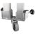 Showgear Mammoth Dex Double Leg Insert Swivel Wheel (Pair) - view 2