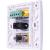 Eagle D-Series 1-Gang HDMI, 15-Pin VGA & AV Phono Wall Plate - White - view 2