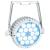 Showtec Compact Par 18 MkII RGB LED PARCan, 18x 3W - White - view 1