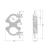 Global Truss Narrow Swivel Coupler 250Kg (5025) - Black - view 2
