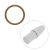 Seetronic SCH-RING-BN H-Series XLR Colour Coding Ring - Brown (Pack of 50) - view 1