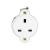 Robolights 13A Socket Insert, White (13APS/W) - view 1