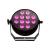 Eliminator LP Hex 12 Plus RGBWA+UV LED PAR, 12x 18W - view 2
