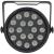 QTX PAR-100W Cool White LED PARCan, 18x 1W - view 4