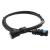 LEDJ 16A Male Ceform 0.5m 2.5mm to 16A Female Cable - view 2