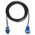 PCE 10m 2.5mm IP67 Blue 16A Male - 16A Female Cable - view 2