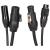 Accu-Cable Tour SPD PowerCON TRUE1 & 5-Pin DMX Cable, 1m - IP65 - view 2