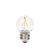 Prolite 2W Dimmable LED Filament Golf Ball Polycarbonate Lamp 2700K ES - view 2