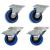 FBT KBW-1004S Wheel Kit for FBT Mitus 121, 118, 218, Subline 218, 118 Subwoofers - view 1