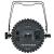 Showtec Compact Par 18 MkII RGB LED PARCan, 18x 3W - Black - view 2