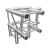 Global Truss F34 Standard 3 Way 90 Degree Corner (4126-30) - view 1