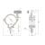 Global Truss Outdoor Rated Narrow Half Coupler (812EASY-OD), 100kg - Silver - view 2