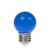Prolite 1W LED Polycarbonate Golf Ball Lamp, ES Blue - view 1
