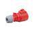 Red 16A C Form 415V 3P+E Socket (214-6) - view 2
