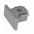 Artecta 1-Circuit Display Track Endcap - Silver - view 1