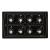 Cloud RSL-6x4B Music Source/Level Control Plate 2 Gang - Black - view 1