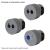 Robolights Grey Smart Socket Set for Two D Type (SSS/2XLR/G) - view 4