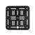 Global Truss F34 Multi Top Plate (No Conicals) - Black - view 1