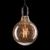 Prolite 6W Dimmable LED G125 Globe Crackle Filament Lamp 2100K ES - view 1