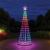 Xmas Haus 3D RGB Bluetooth Smart Christmas Tree with Star Top, Remote Control and Free App - 1.5m - view 5