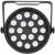 QTX PAR-100W Cool White LED PARCan, 18x 1W - view 2