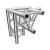 Global Truss F33 Standard 3 Way 90 Degree Corner LH Apex Down - view 1