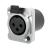Seetronic K3F2C-W-67 IP67 3-Pin Female Chassis Connector - view 2