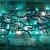 Lyyt Multi-Sequence 960 LED Cluster Lights with Timer, Cool White/Blue - 19 metre - view 2