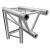 Global Truss F33 Standard 2 Way 90 Degree Corner Apex In - view 1