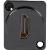 Eagle D-Series Metal Female HDMI 90 Degree Feed Through Connector Plate - view 3