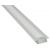Fluxia AL2-F2206 Aluminium LED Tape Profile, Recess 2 metre with Frosted Diffuser - view 3
