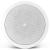 JBL Control 26CT-LS 6.5-Inch Coaxial Ceiling Speaker for EN54-24 Life Safety Applications (Pair), 70V or 100V Line - White - view 1