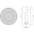 Adastra SL5 5.25 Inch Ceiling Speaker Pair, 35W @ 8 Ohms - White - view 6