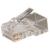RJ45 Crimp plugs CAT5E/CAT6 Unshielded 15 Micron (Pack of 100) - view 1