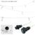 elumen8 10m BC Heavy Duty White Rubber Festoon, 0.33m Spacing with 16A Plug and Socket - view 1