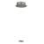 Artecta 3-Circuit Display Track Ceiling Suspension Kit, 1.5m - Silver - view 1