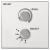 Ecler WPaVOL-SR Remote Wall Panel Volume Control with Source Selector - view 1