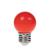Prolite 1W LED Polycarbonate Golf Ball Lamp, ES Red - view 1