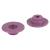 Wentex CURTFIX Curtain Clamp Coloured Ring (Pack of 50) - Purple - view 1