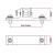 Doughty T85865 Folding Omega Bracket for Robe, Acme, elumen8, iSolution Fixtures - 140mm - view 4