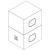 JBL SRX915S VT CVR Vertical Transporter Cover for SRX915S/SF Subwoofers - view 1