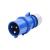 PCE 32A 230V 2P+E Plug (023-6) - view 1