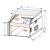 Cobra Case FC157 19-Inch Combo Flight Case with 2U Vertical, 10U Mixer & Laptop Shelf - view 4