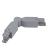 Artecta 3-Circuit Display Track Flexible Connector - Silver - view 2