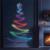 Xmas Haus Pre-Lit RGB Flat Christmas Tree Silhouette Plastic Frame, App or Handeld Remote Controlled - 1.3m - view 5