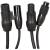 Accu-Cable Tour SPD PowerCON TRUE1 & 5-Pin DMX Cable, 3m - IP65 - view 4