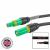 elumen8 120mm Powerlock Male Source to Female Drain Cable, 5M - Earth Green - view 1