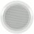 Adastra CF-5D 5.25 Inch Ceiling Speaker with Fire Dome, 0.75W / 1.5 W / 3W / 6W @ 100V Line - White - view 1