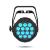 Chauvet Pro COLORado 1 Quad RGBW LED Par, IP65 - 14x 5W - view 2