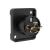 Seetronic J3F2C-W-B-67 IP67 3-Pin Male Chassis Connector - Black - view 3